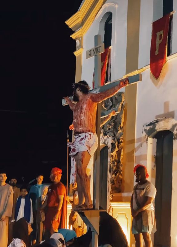 Teatro da Paixão de Cristo emociona centenas de fiéis em  Caetité — imagem 9